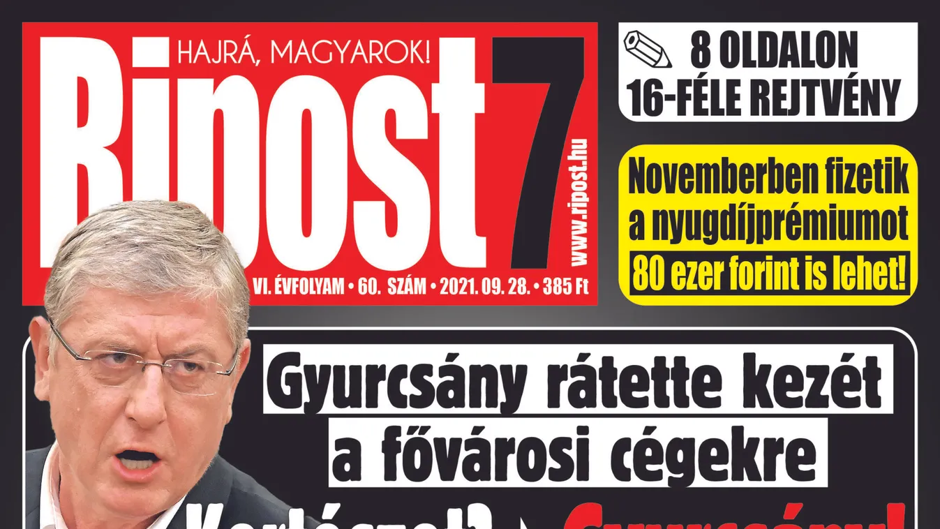 Megjelent a Ripost7 legfrissebb száma