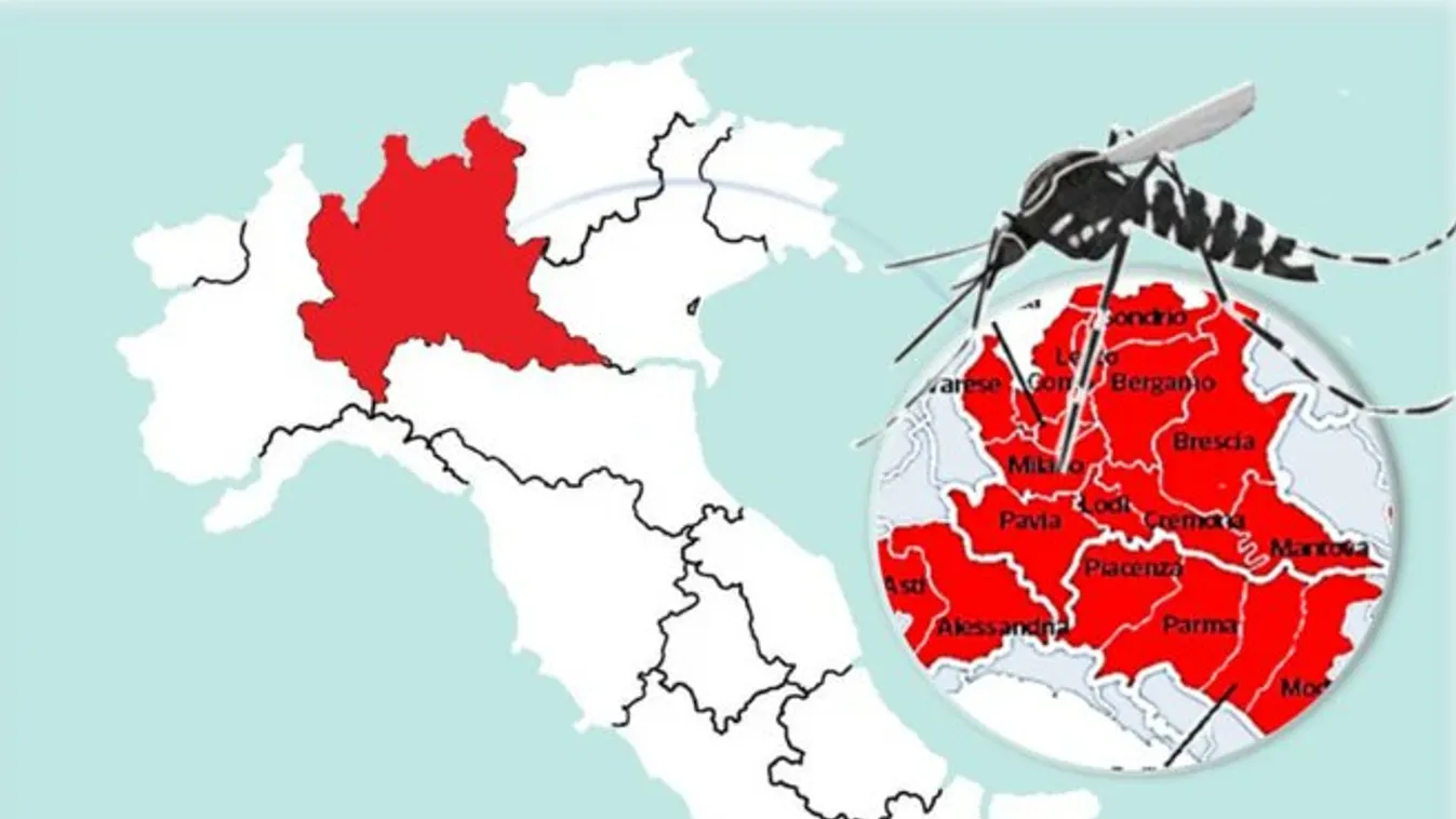 Megszállják Olaszországot az „alien” szúnyogok, veszélyes vírusokat is terjeszthetnek