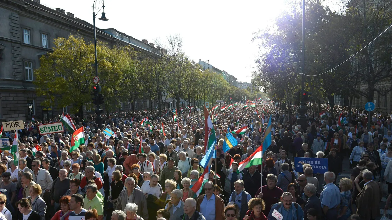 Itt követheted élőben a Békemenetet és Orbán Viktor beszédét