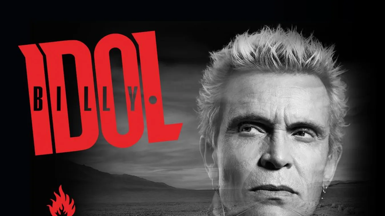 Négy évvel elsöprő sikerű koncertje után újra a Budapest Park színpadán Billy Idol!