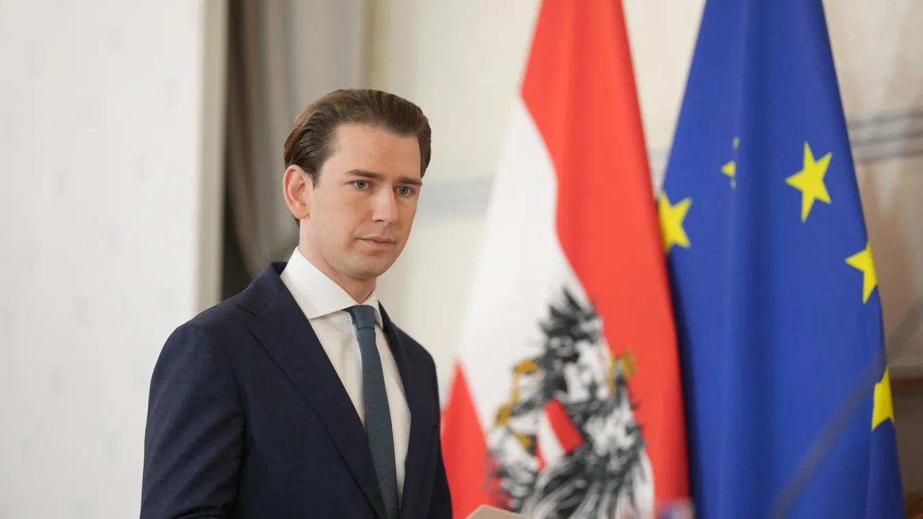 Bejelentette lemondását Sebastian Kurz osztrák kancellár