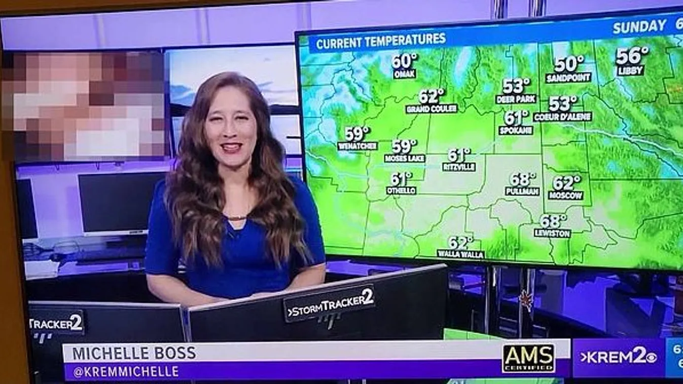 Vad szex ment a háttérben, miközben a meteorológus beharangozta a jó időt - Videó