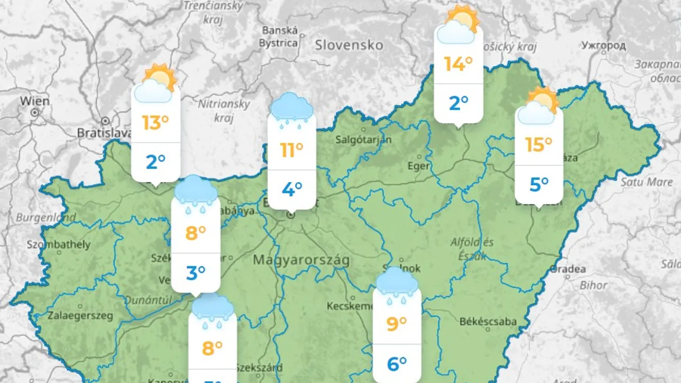 Bekeményít az időjárás: Riasztó előrejelzés érkezett