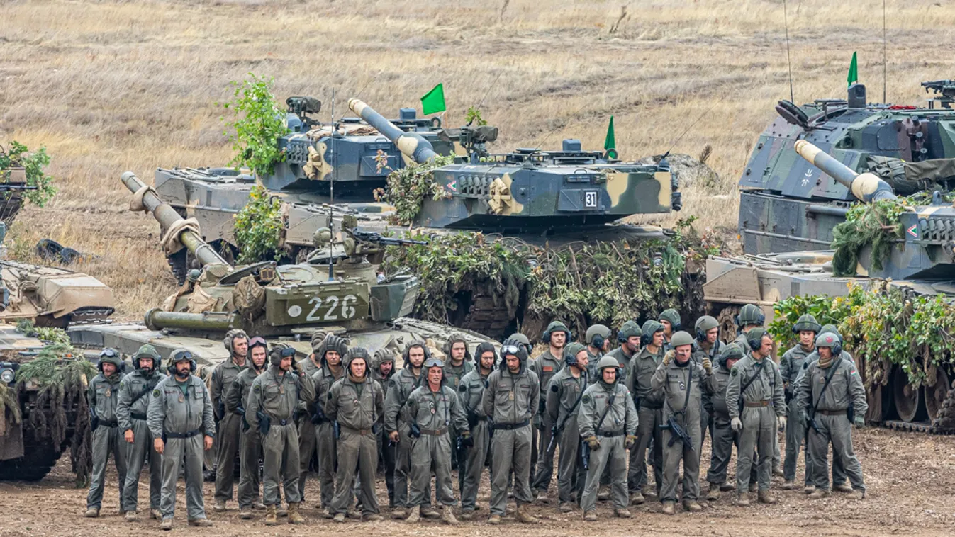 Ilyen tankokkal és helikopterekkel nyomul a magyar hadsereg