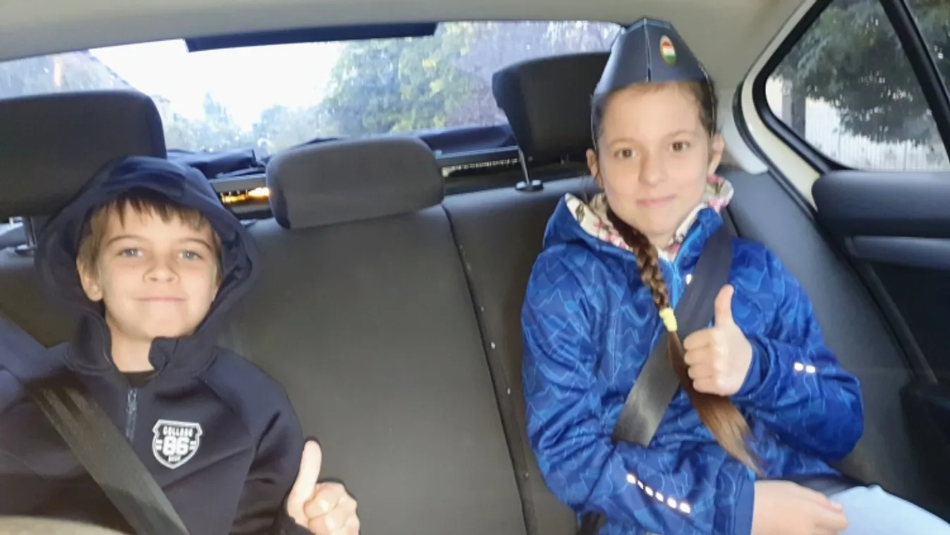 Szívmelengető: valóra váltották az 5 éves Enikő és az 4 éves Ádám álmát a rendőrök