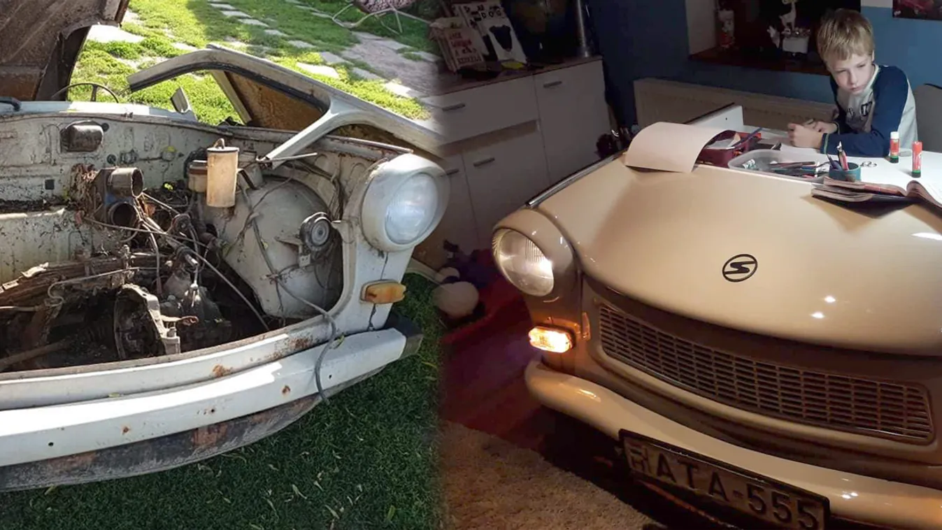 Trabantroncsból varázslat: elképesztő, miket bütyköl össze a magyar mester