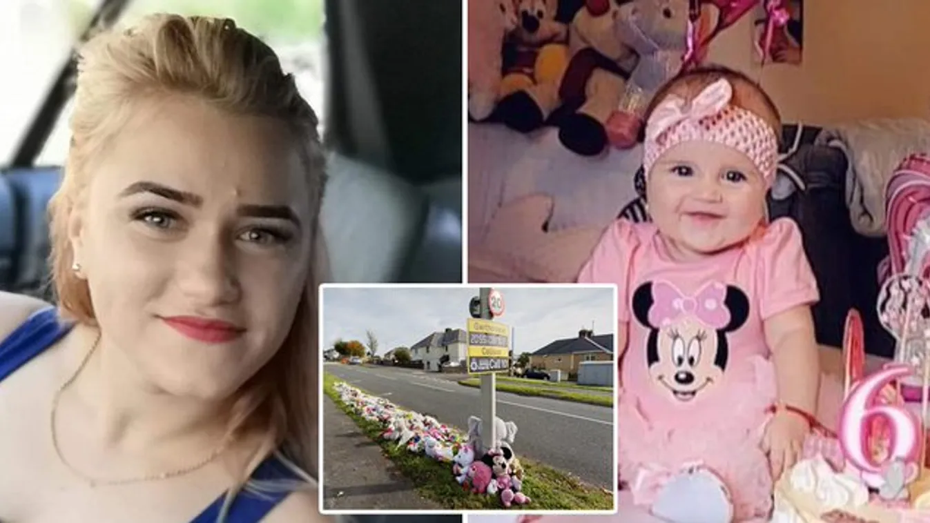 Plüssállatok és virágok az út mellett: borzasztó balesetben halt meg a 6 hónapos kislány, fiatal szülei gyászolják