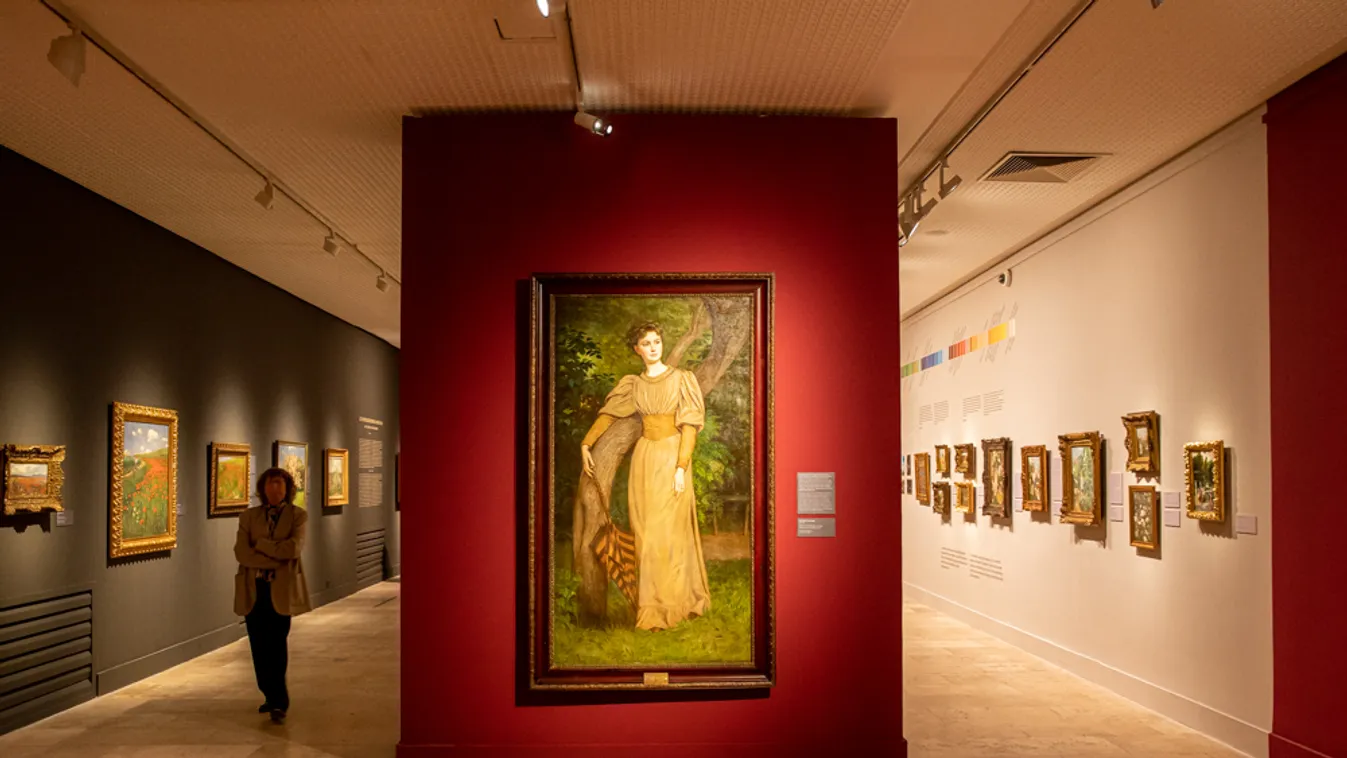 Elveszettnek hitt képet is megnézhetünk a Szinyei-kiállításon – videó