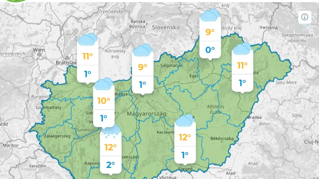 Veszélyesre fordul az időjárás – ez vár ránk szombaton