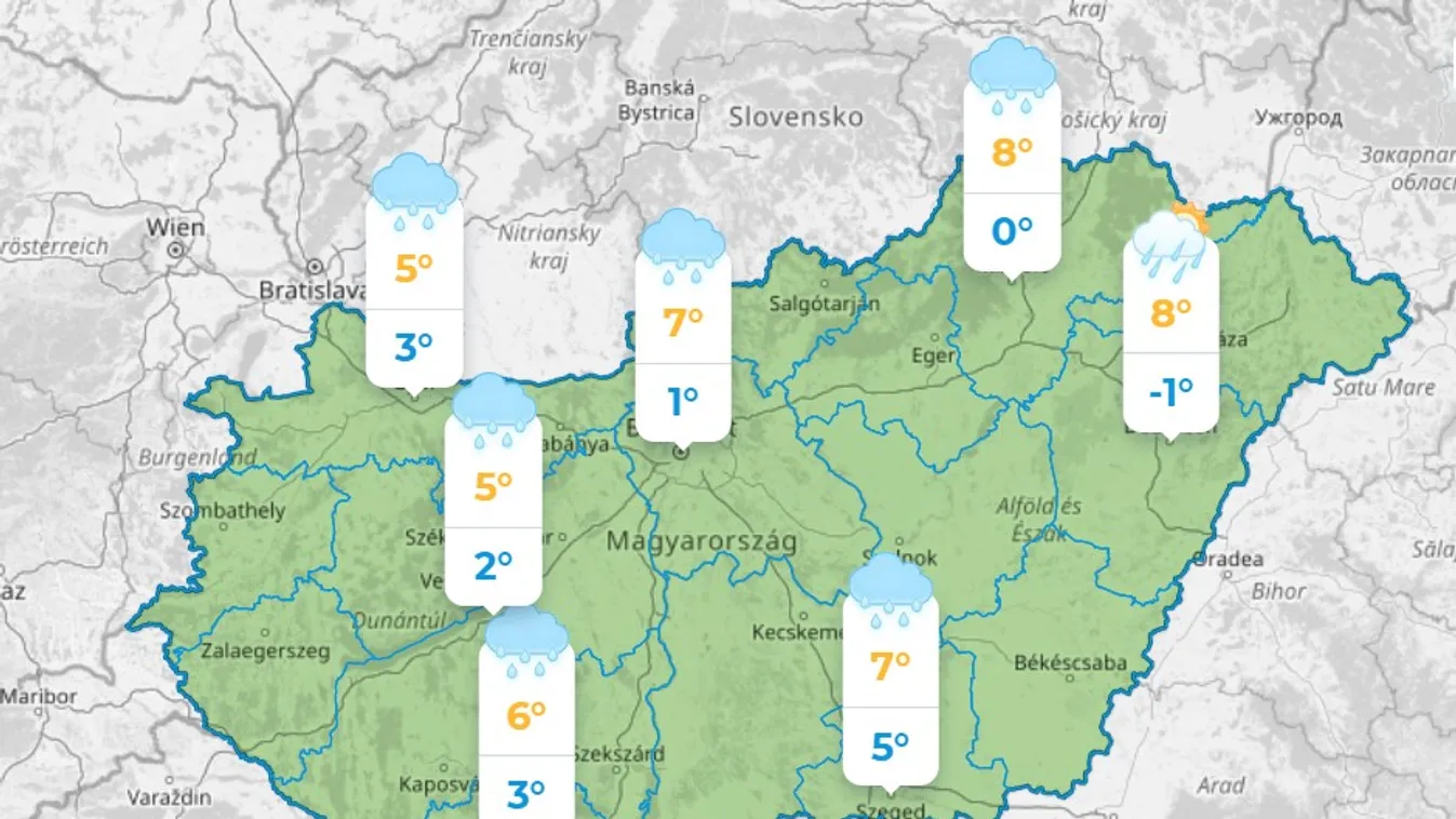Bekeményít az időjárás: Rekordhideg és hóesés jön