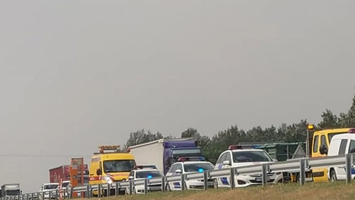 Maszkban raboltak az M5-ös autópályán, lövések is dördültek