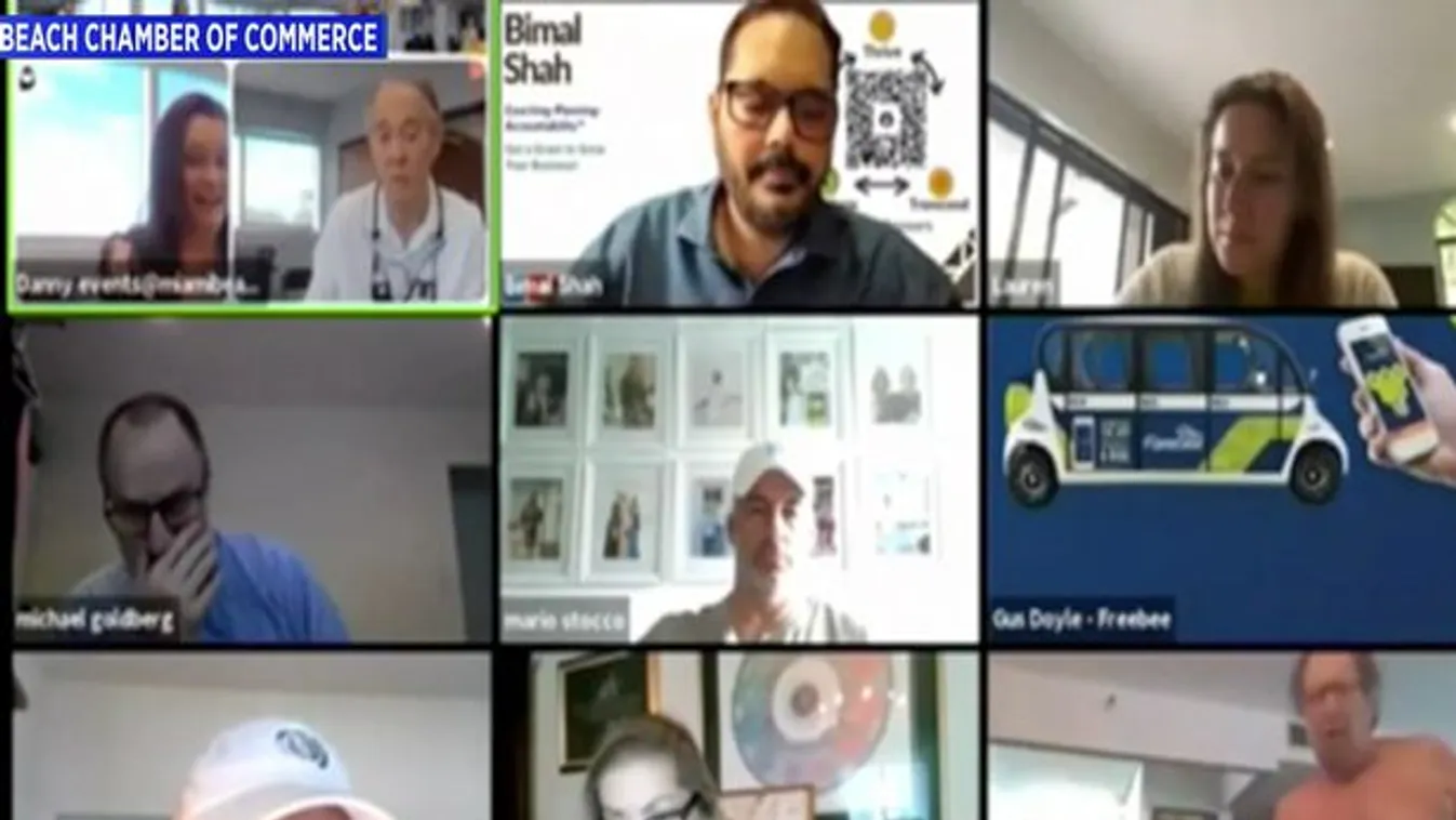 Irtó ciki: Még nem ért véget a videókonferencia, de az üzletember meztelenre vetkőzött - Fotó