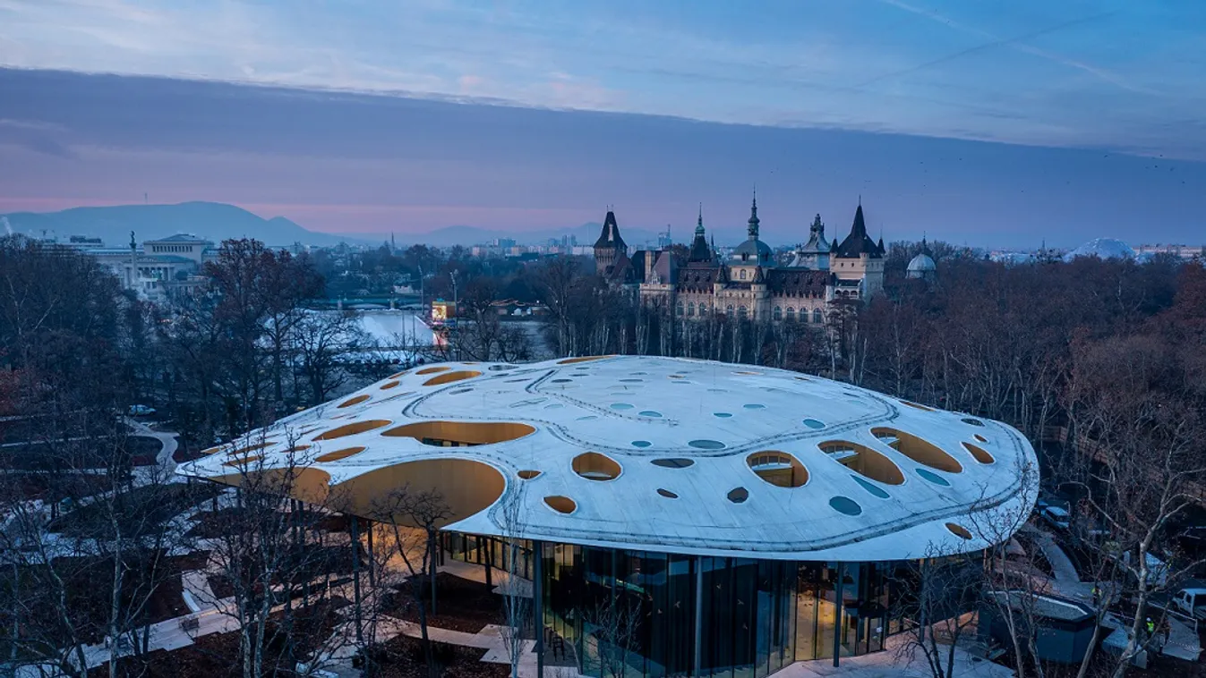 Liget Budapest: elkészült a Magyar Zene Háza épülete