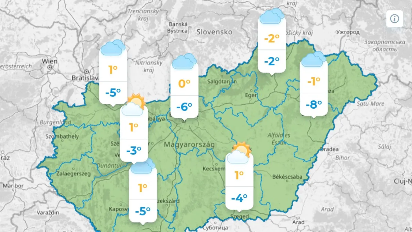 Mégis fehér karácsonyunk lesz? – nagyot változik az időjárás szenteste előtt