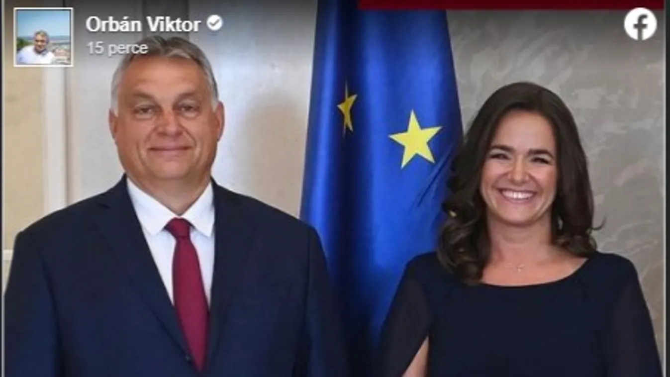 Orbán Viktor: Novák Katalint javaslom köztársasági elnöknek