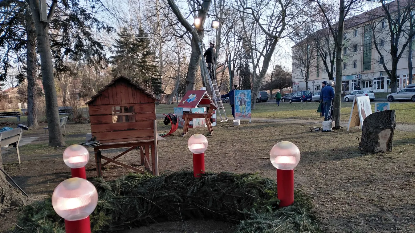 Karácsonyi mesevilág nyílt Ajkán