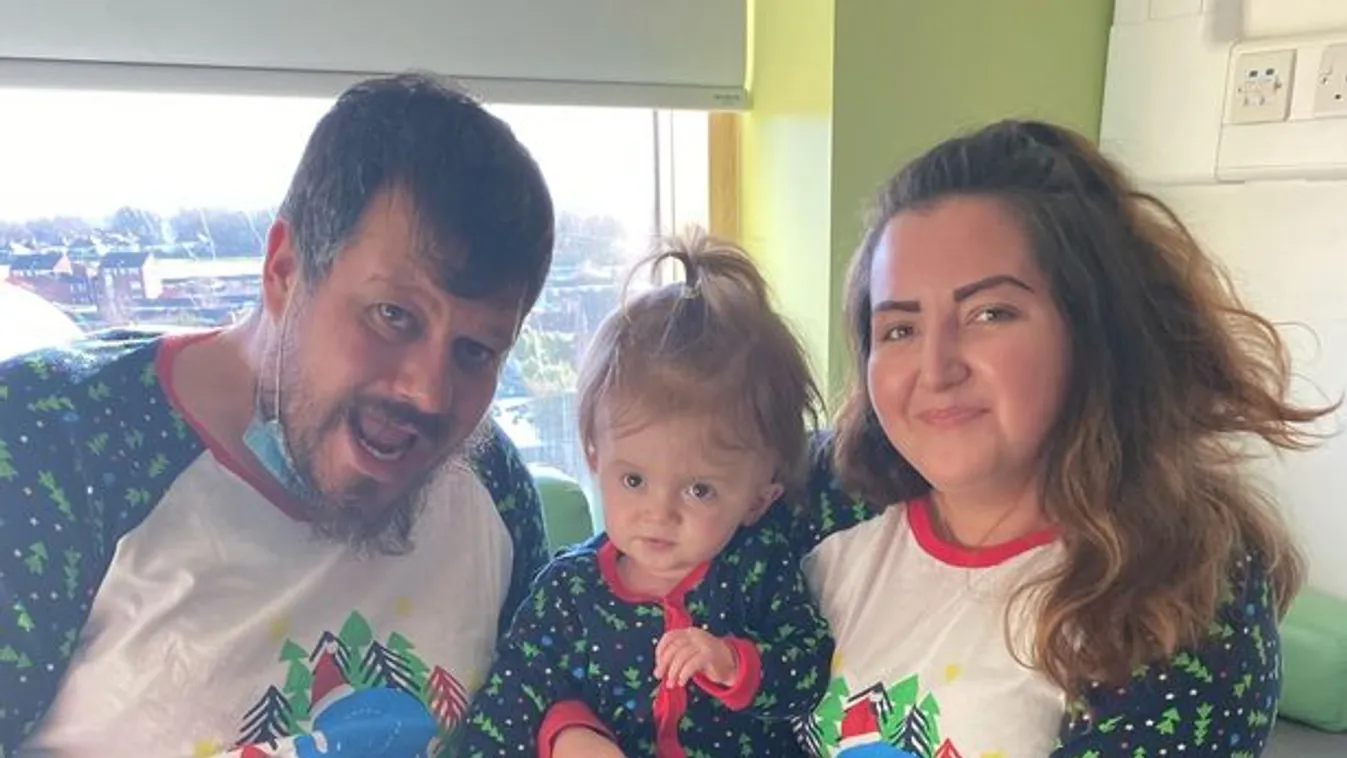 Két héttel az első születésnapja után került életveszélybe az angyalarcú kislány