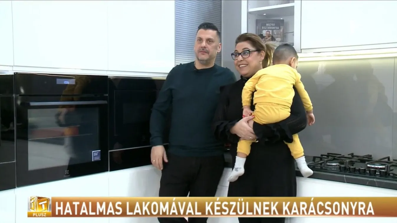 Hatalmas lakomával készülnek karácsonyra Kökény Attiláék - Videó