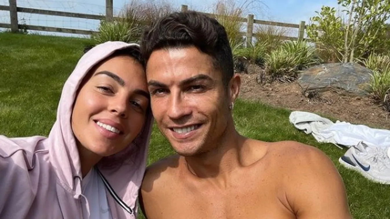 Cristiano Ronaldo fotóján bukkant fel a terhes Georgina