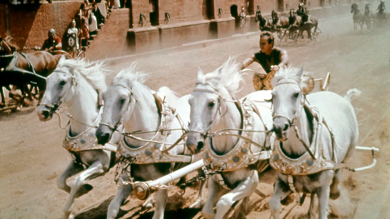 Elképesztő titkok az ünnepi tévéműsorból: magyar rendező dirigálta a Ben Hur fogatversenyét