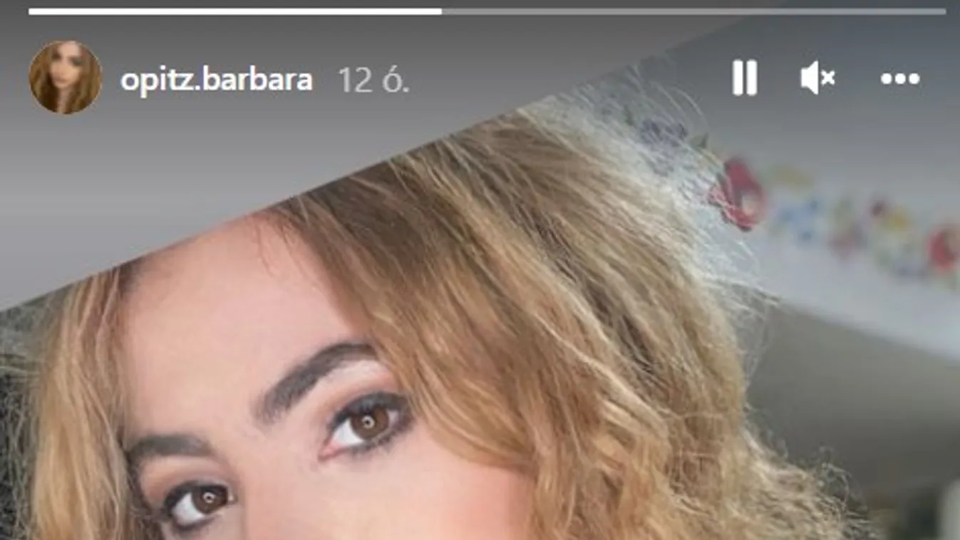 Vadító fotó: Eszméletlen melleket villantott Opitz Barbi