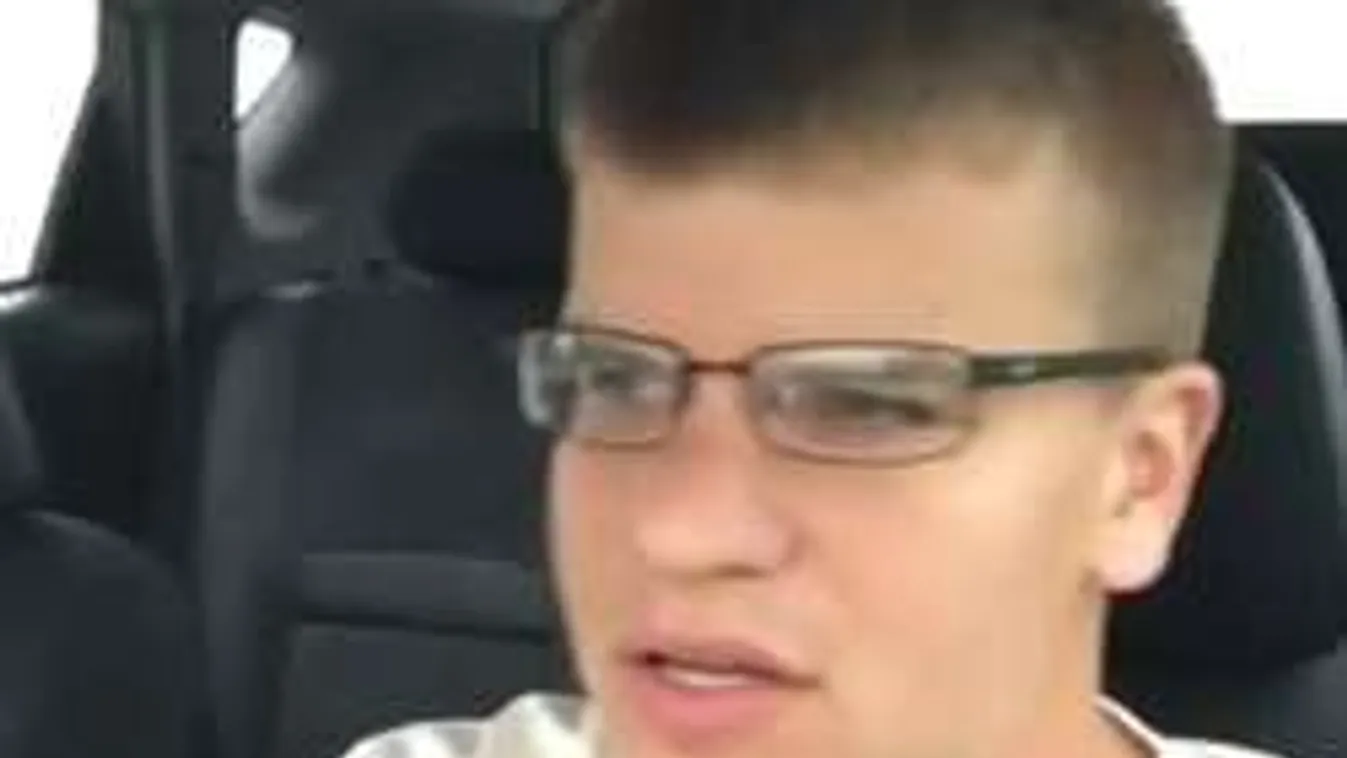 Videóra vette saját autóbalesetét