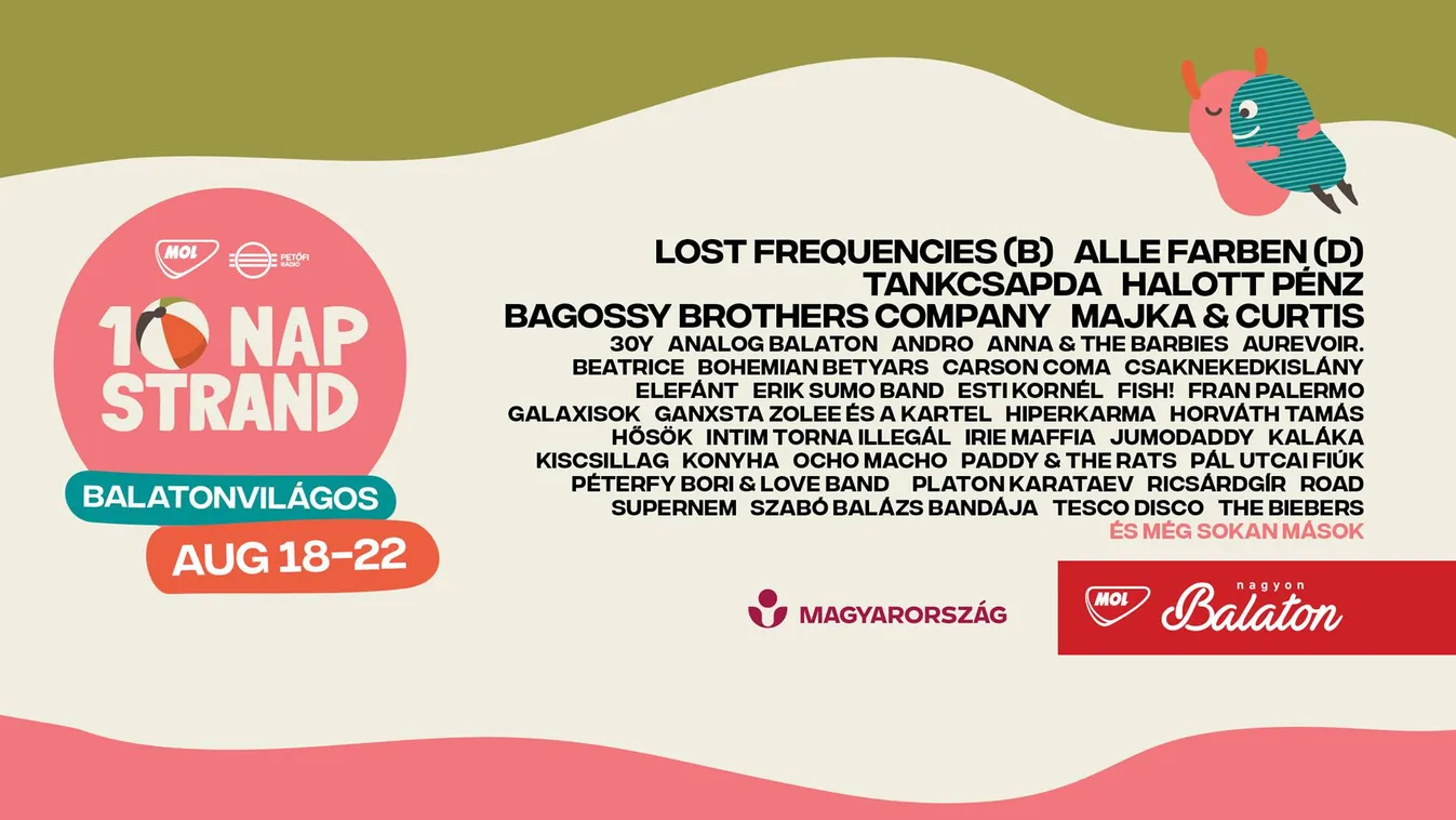 10 NAP STRAND fesztivál Balatonvilágoson
