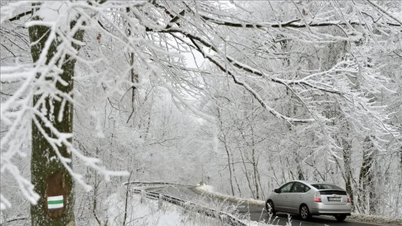 A Pilisben már mindent hó borít – brutális időre készülhetünk a következő napokban