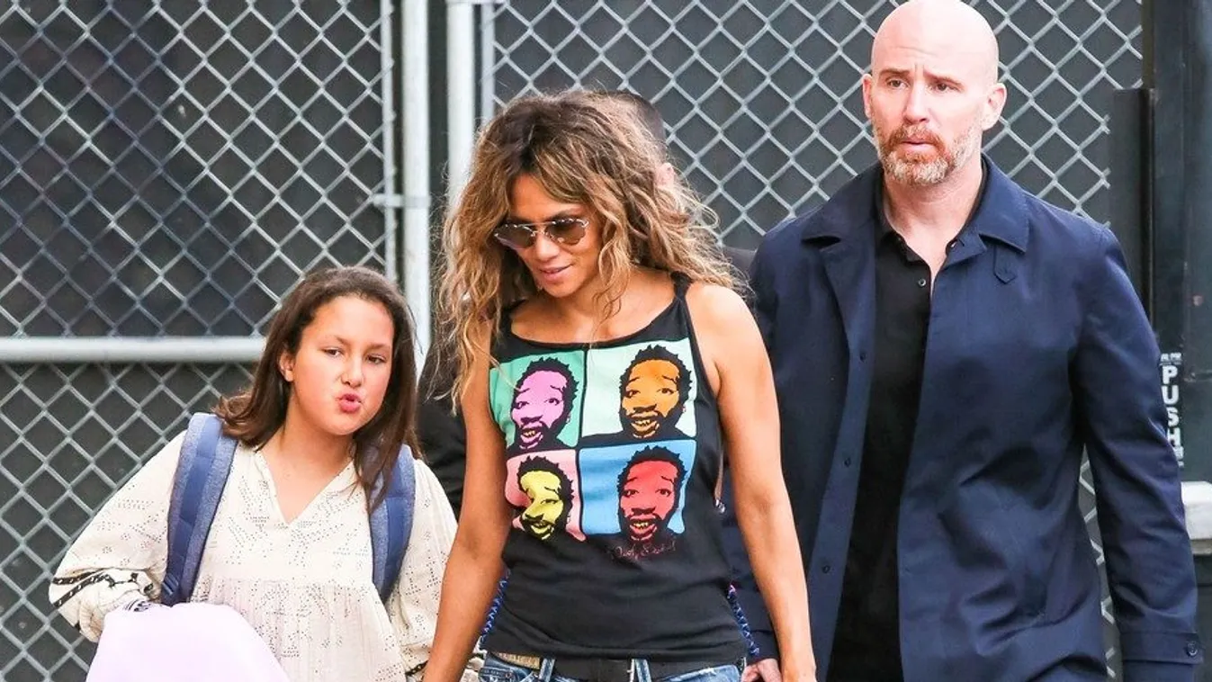 Halle Berry at 'Jimmy Kimmel Live'