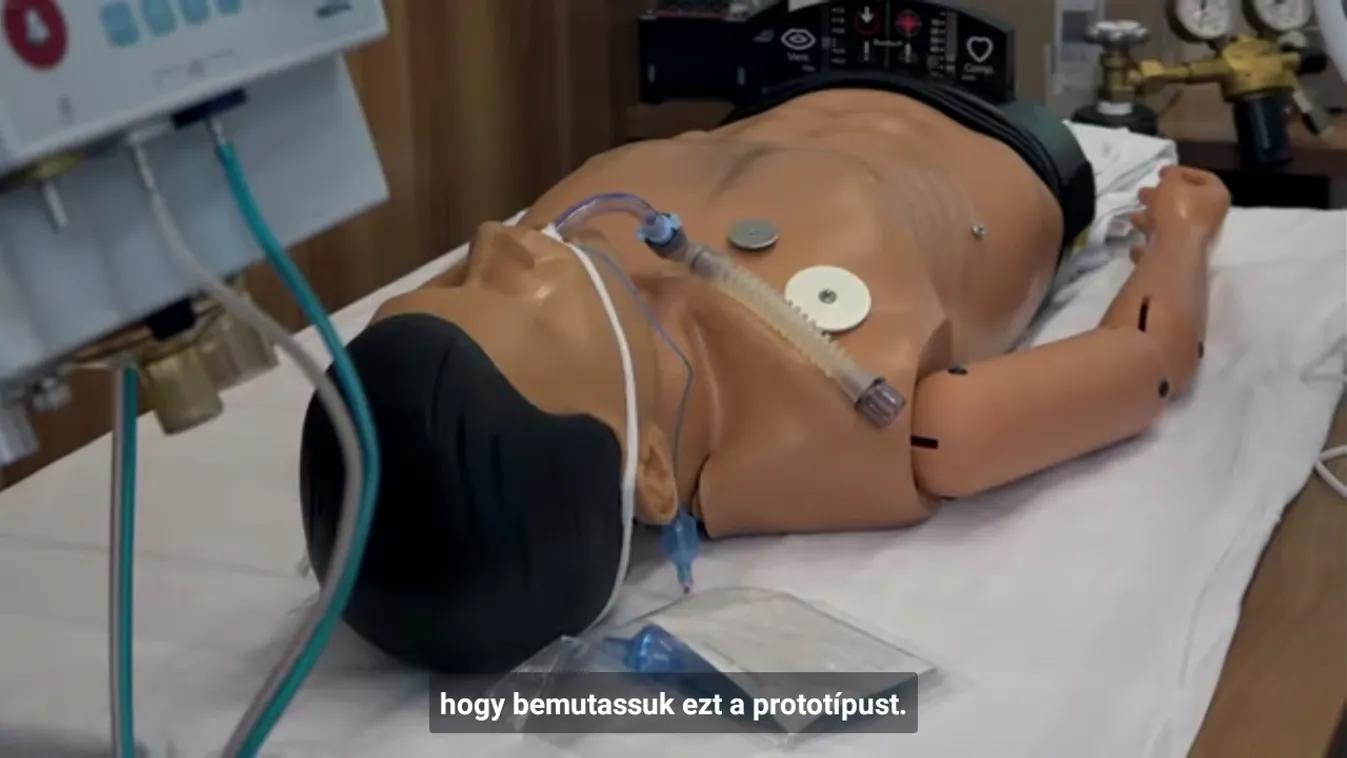 Hamarosan kezdődhet a hordozható magyar lélegeztetőgép sorozatgyártása-videó
