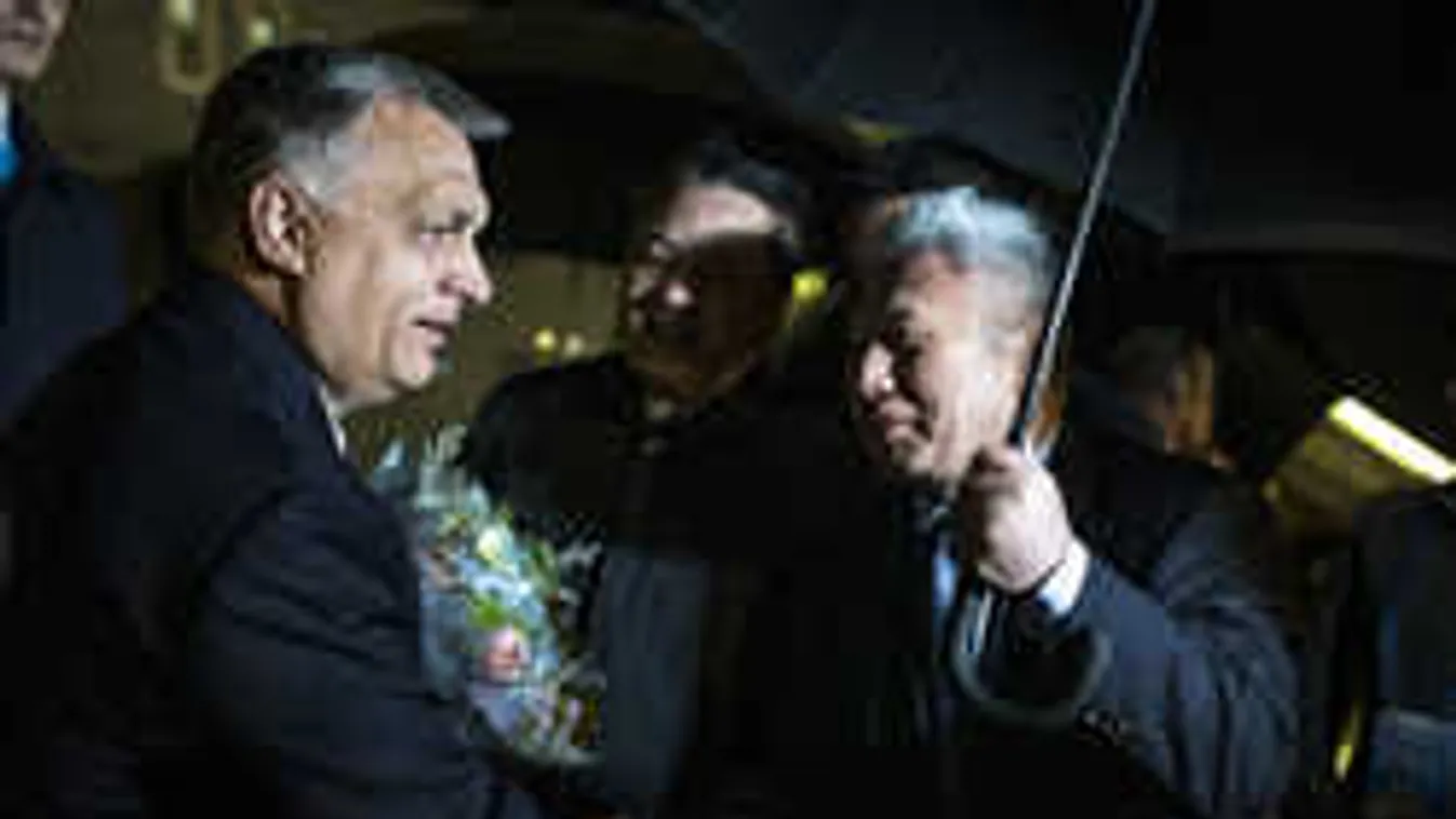Orbán Viktor miniszterelnök megérkezett Pekingbe