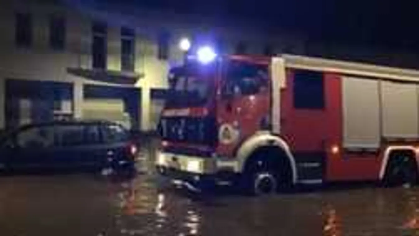 Hihetetlen! Elöntötte a víz ezt a magyar várost