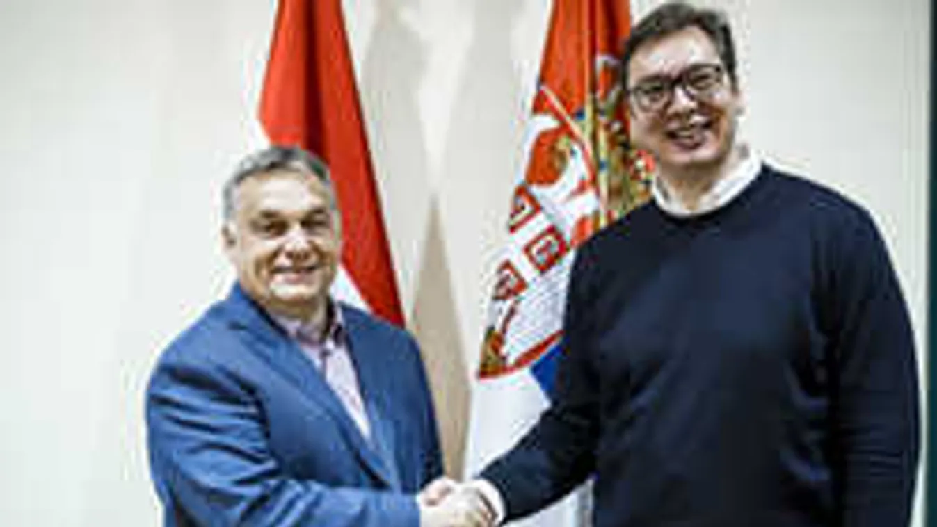 Orbán Viktor Szerbiába utazott