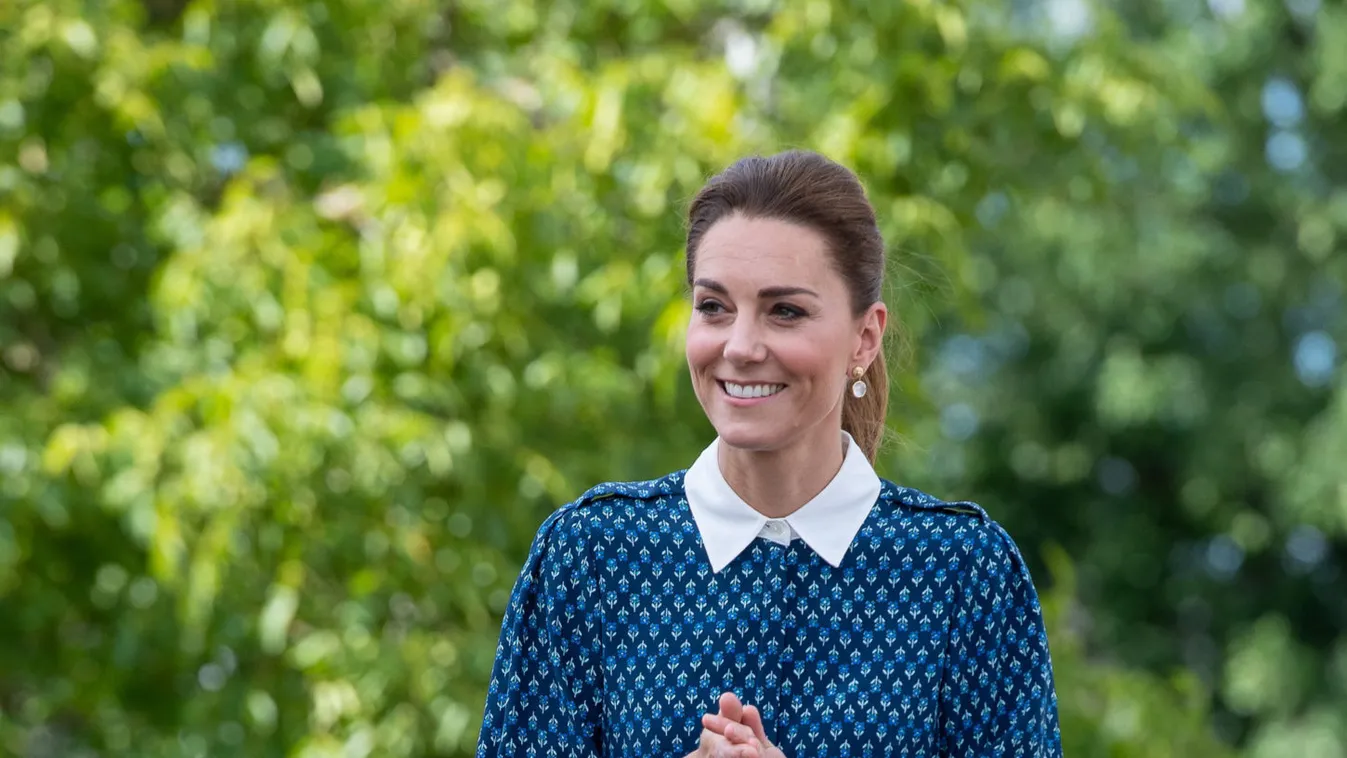 The Duke and Duchess of Cambridge Visit Queen Elizabeth Hospital