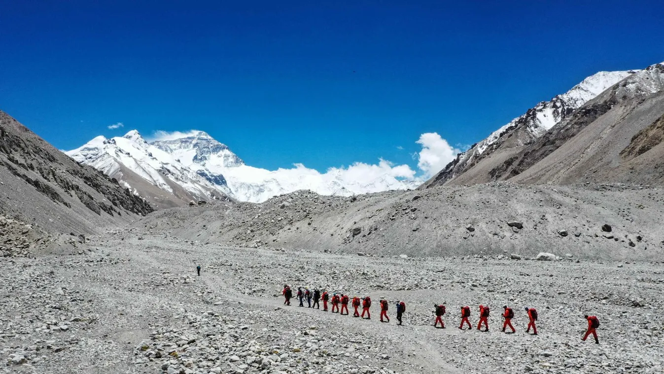 Remeasuring Everest