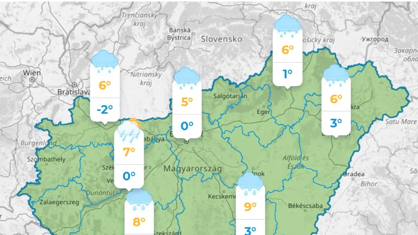 Itt a hétvége időjárása: Nem hoztunk jó híreket