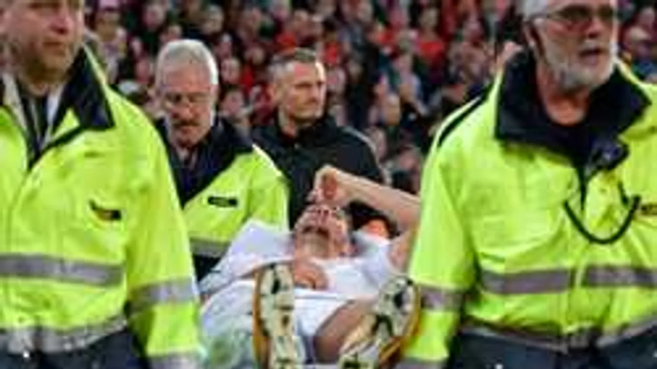 Megvan a diagnózis, ez vár a hordágyon levitt magyar focistára