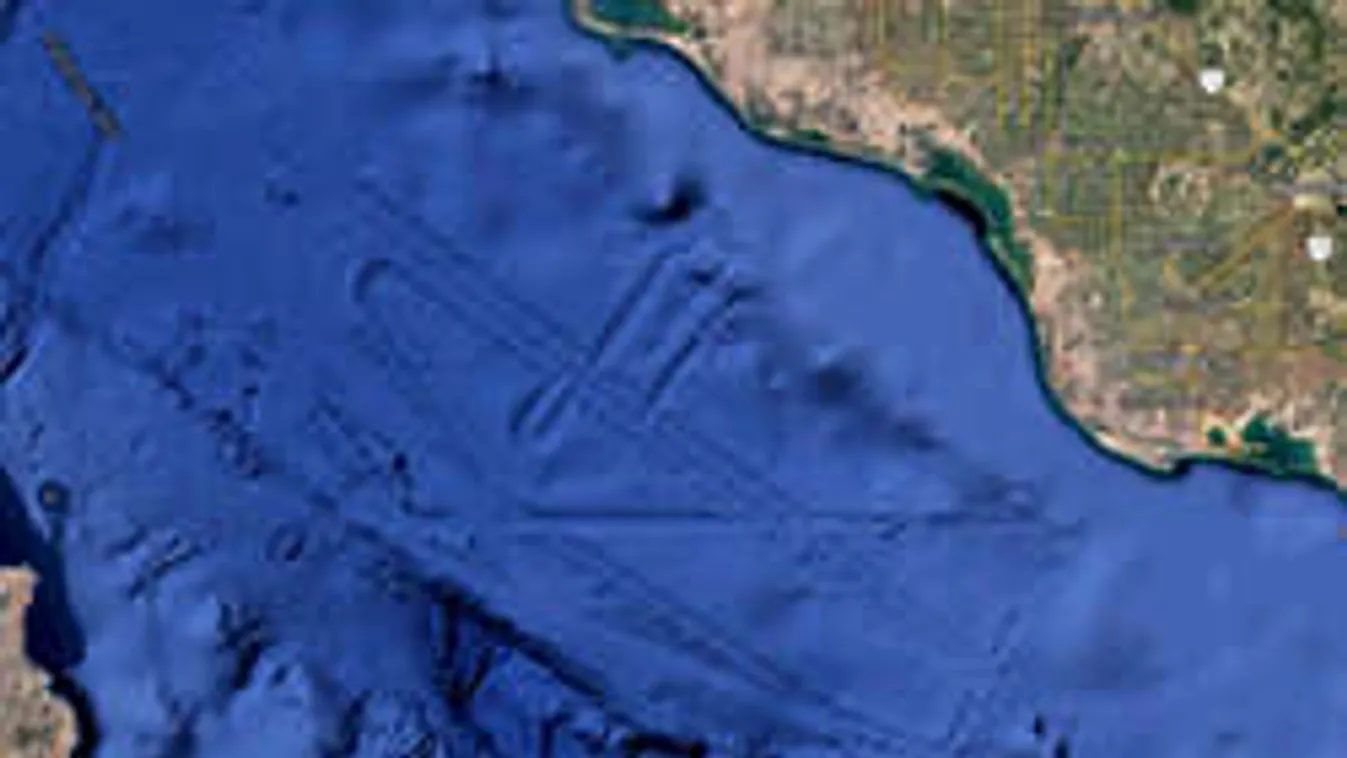 Elveszett víz alatti városra bukkantak a Kaliforniai-öbölben