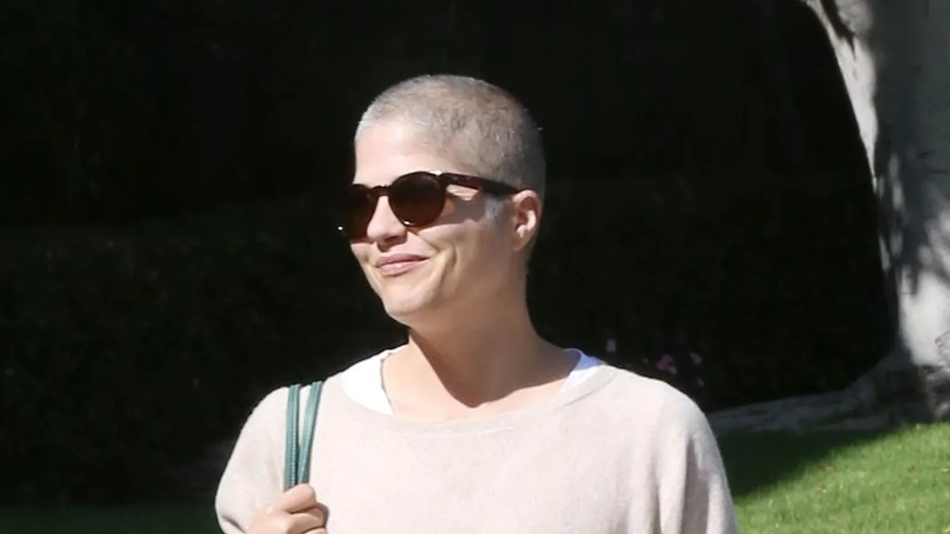 *EXCLUSIVE* Selma Blair shows good signs of her health improving while on graceful stroll with a friend in Brentwood