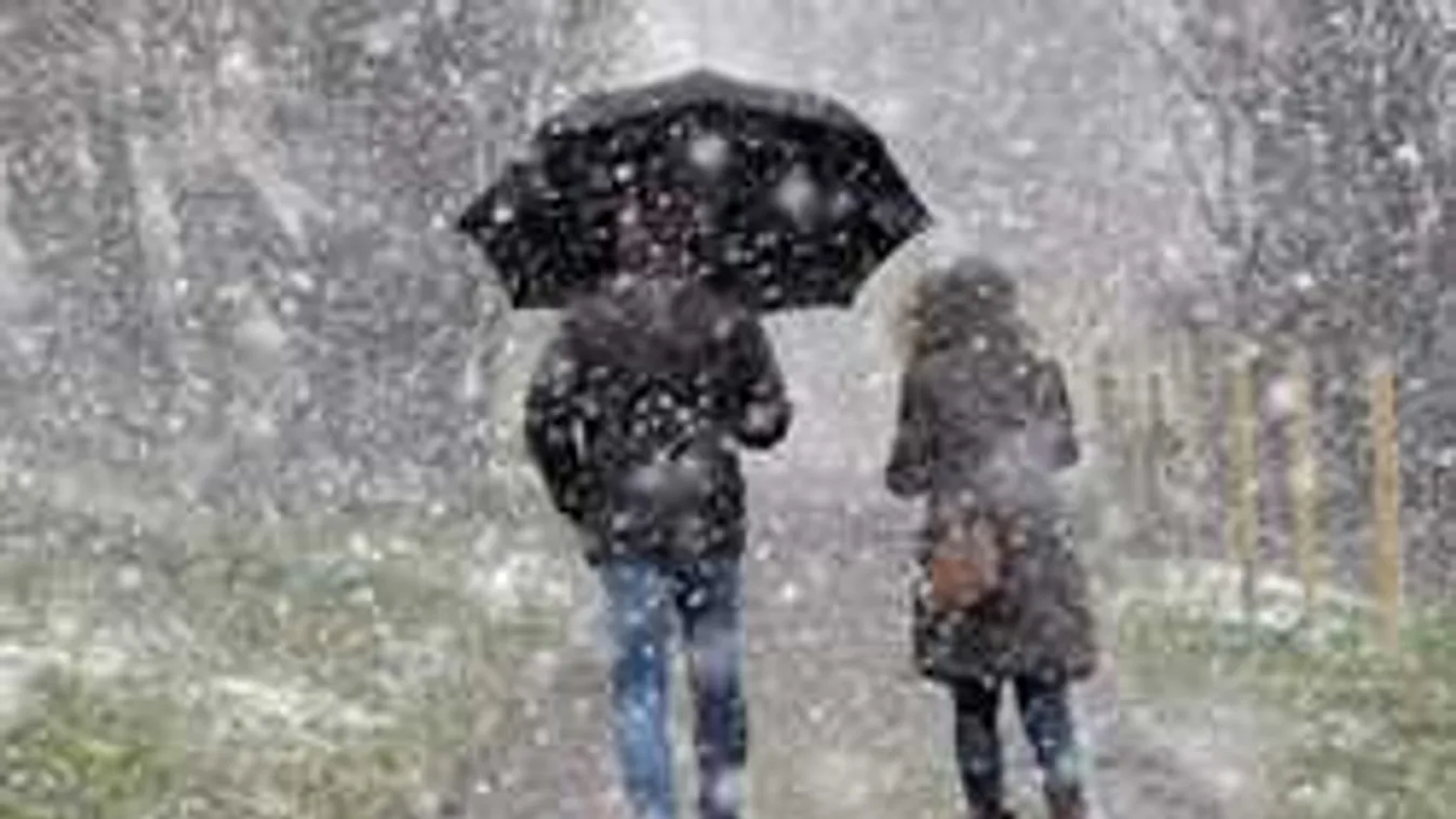 Hideggel jön az újabb havazás, ezekre a megyékre adtak ki riasztást