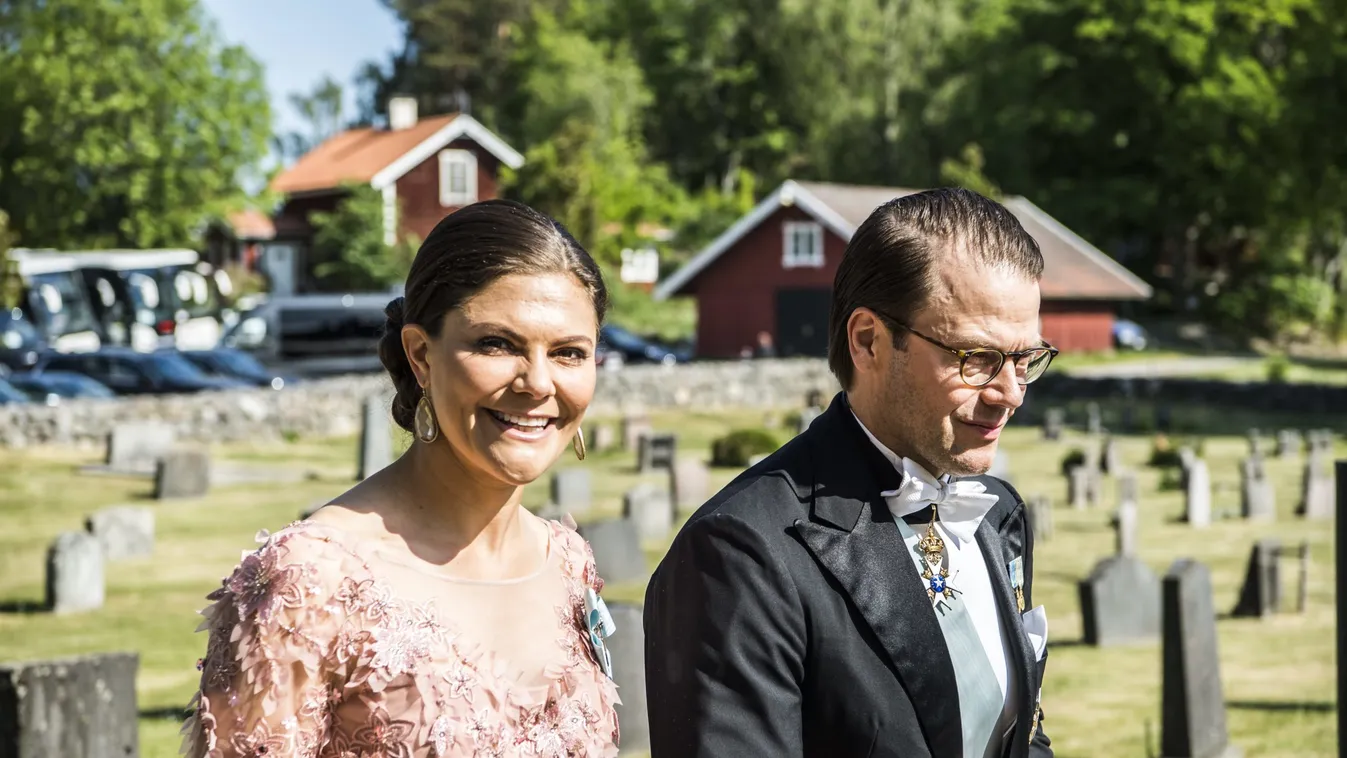 Swedish royals at Louise Gottlieb's wedding
