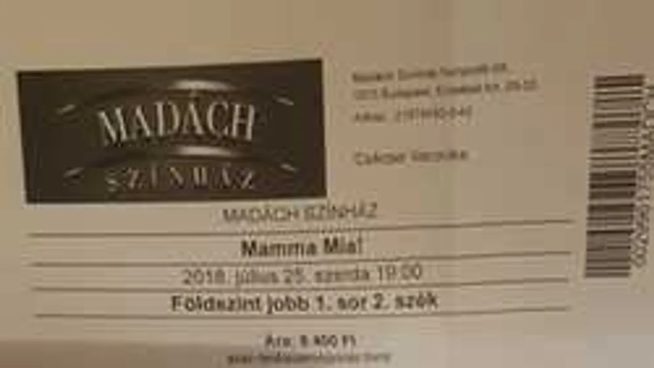 Vigyázat, így csalnak a neten a színházjeggyel!