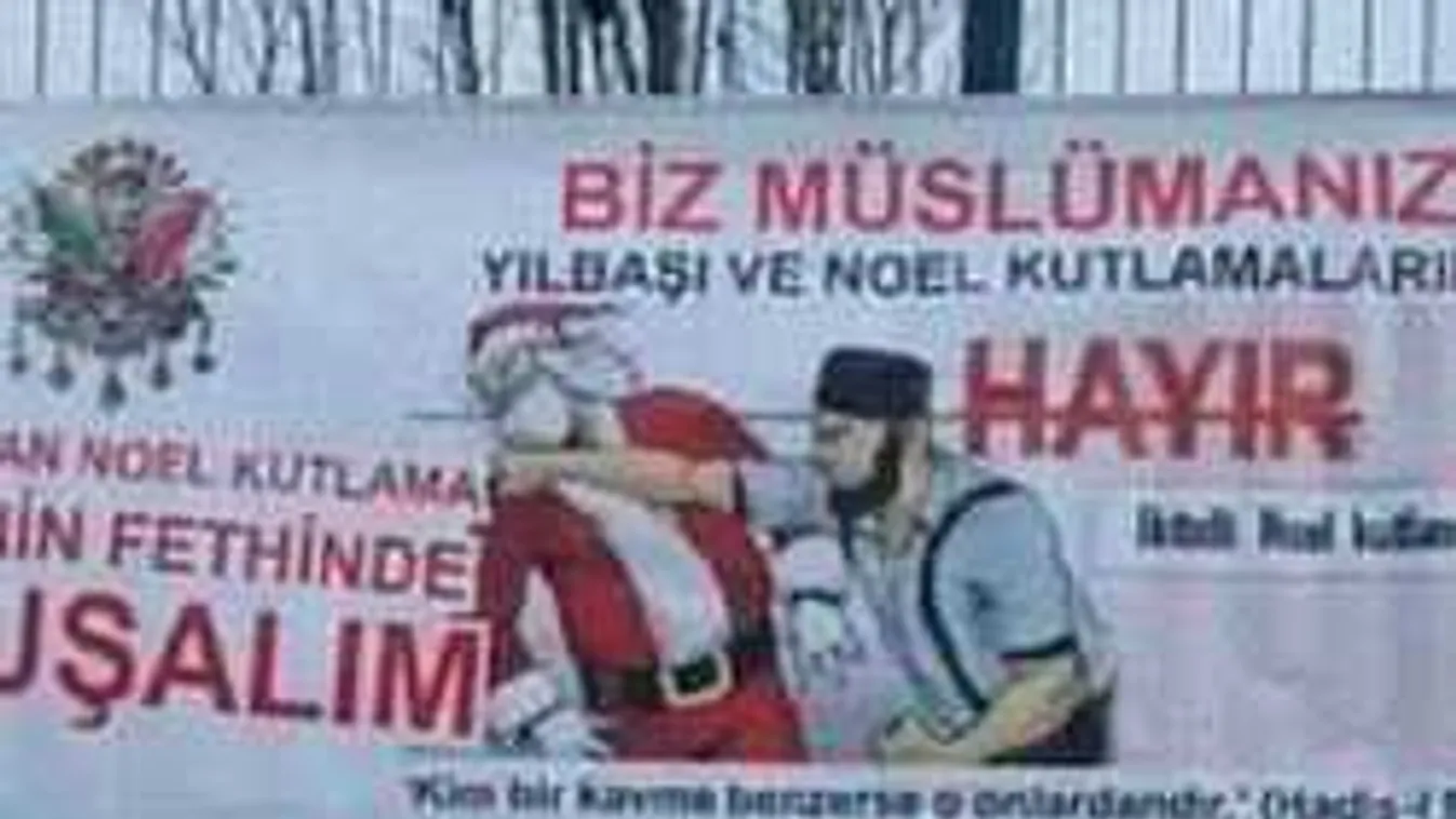 A nap képe: leütik a Mikulást Törökországban...