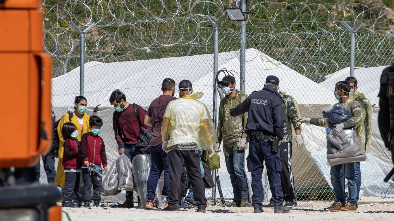 New Refugee Camp In Greece During Covid-19 Period