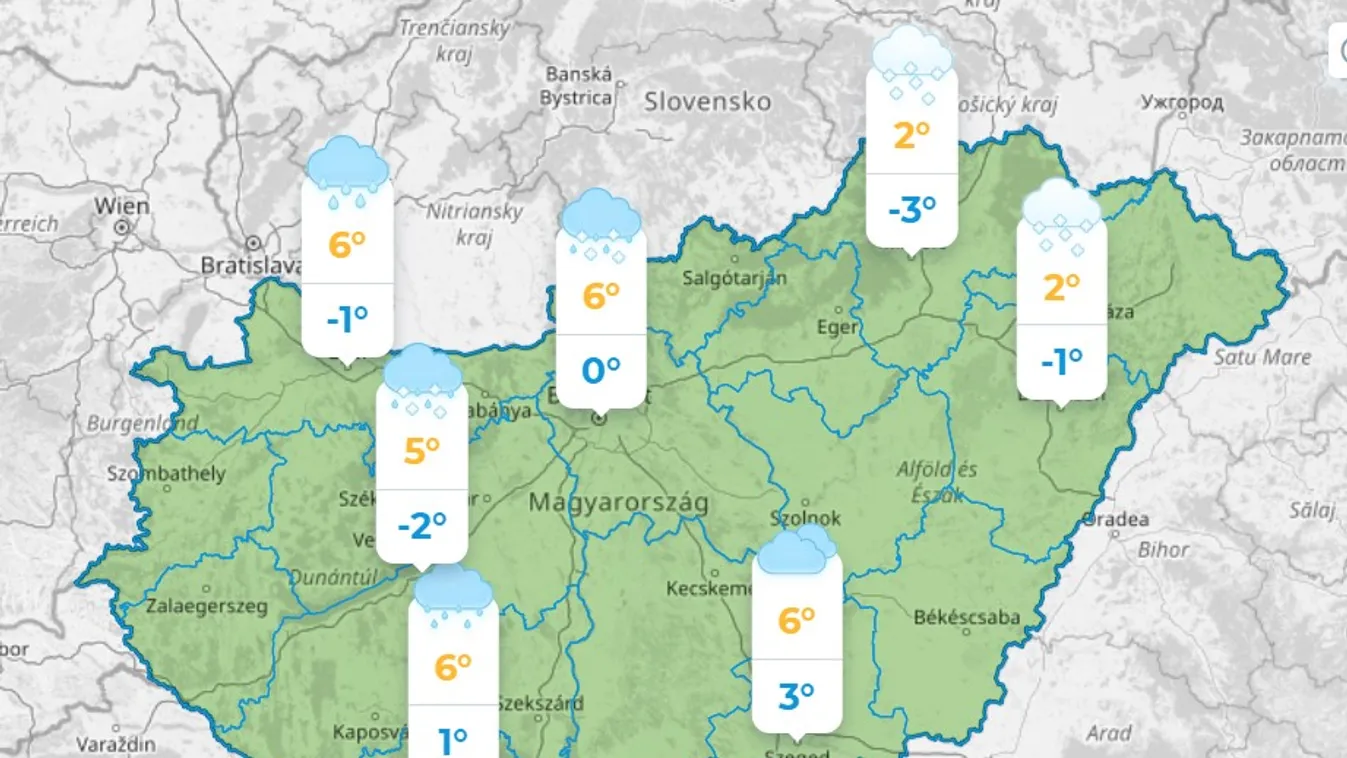 Fehér lesz idén a karácsony? Itt a legfrissebb előrejelzés