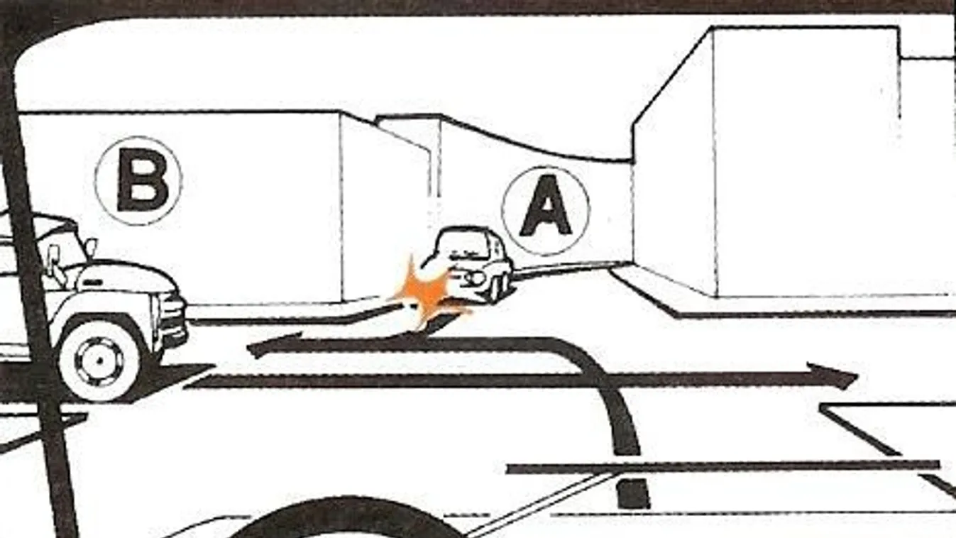 Alaposan feladja a leckét ez a retró KRESZ-kérdés, te tudod a választ?