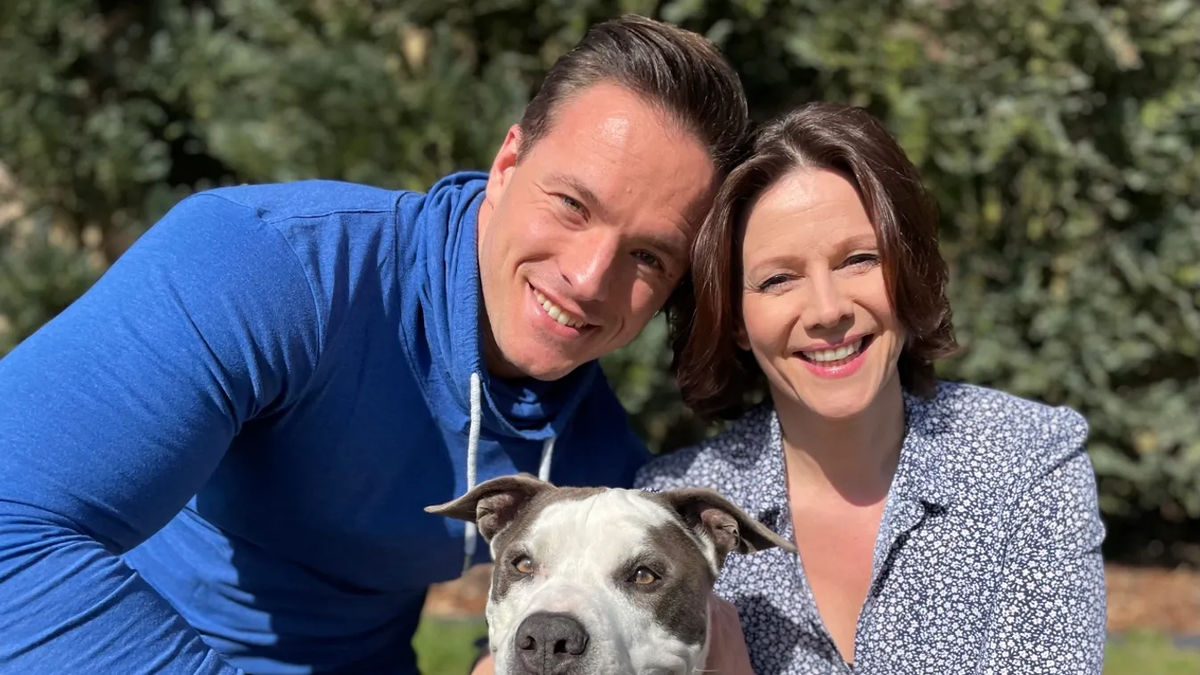 Gömöri András Máté imádja négylábú barátját, Jumpert