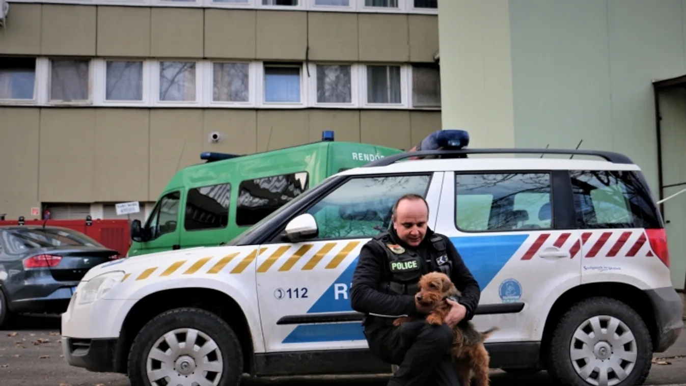 Megérdemelt pihenés: nyugdíjba ment Ropi, a rendőrkutya