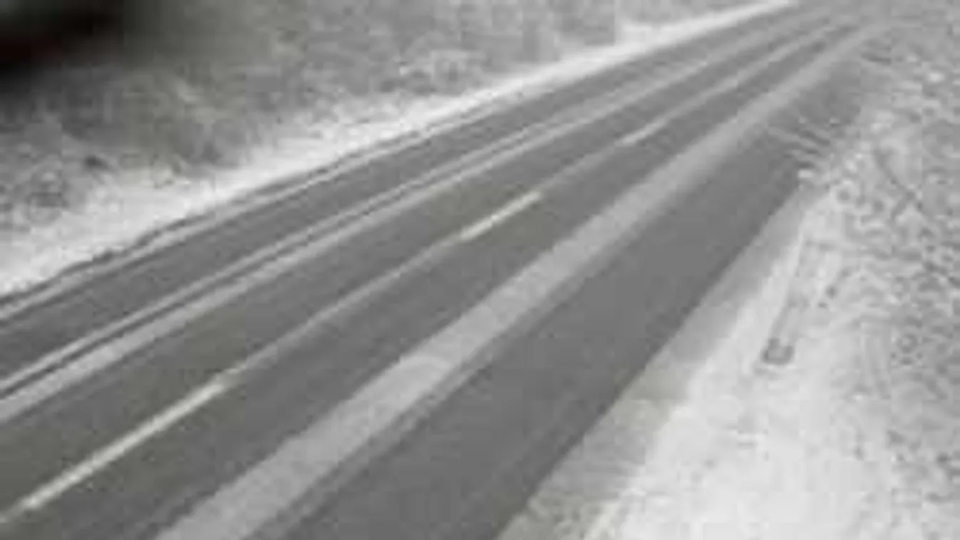 Egyre több helyen van hótakaró, már Dobogókő is fehér