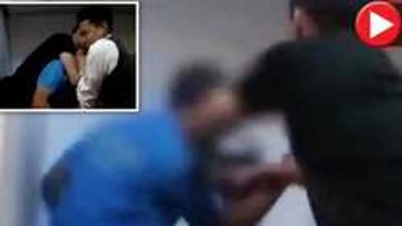 Sokkoló videó! Menet közben nyitotta volna ki a repülő ajtaját